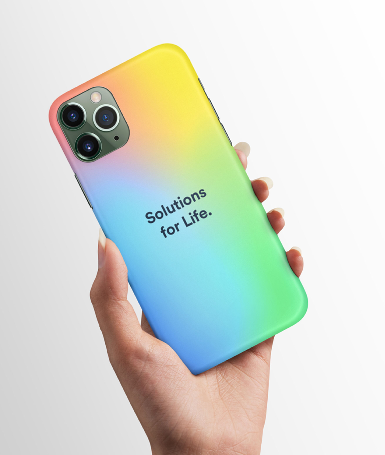 Mockup einer KSB Handyhülle